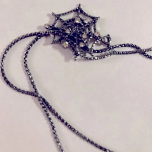 BETSEY JOHNSON SET Halloween Skeleton Glow in Dark Necklace & Earrings NEW NWT - Picture 8 of 11